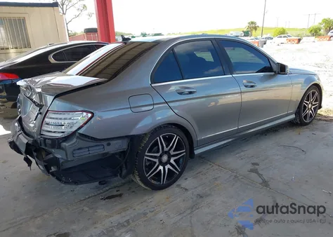 2013 Mercedes-Benz C 250 Luxury/Sport from USA, damaged, VIN WDDGF4HB2DR271188